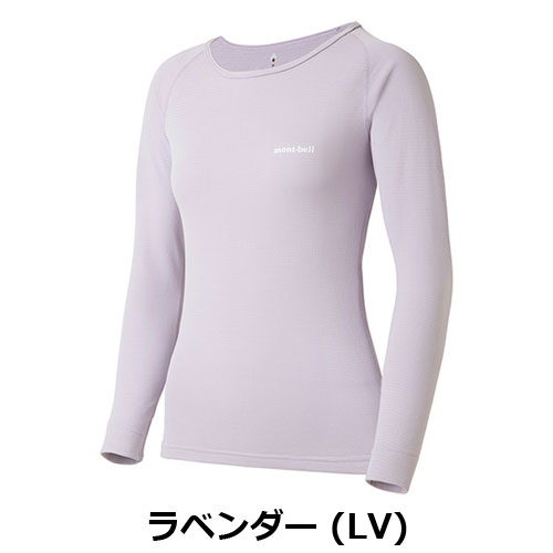 ジオライン M.W.ラウンドネックシャツ Women's（レディース）モンベル mont-bell 1107705