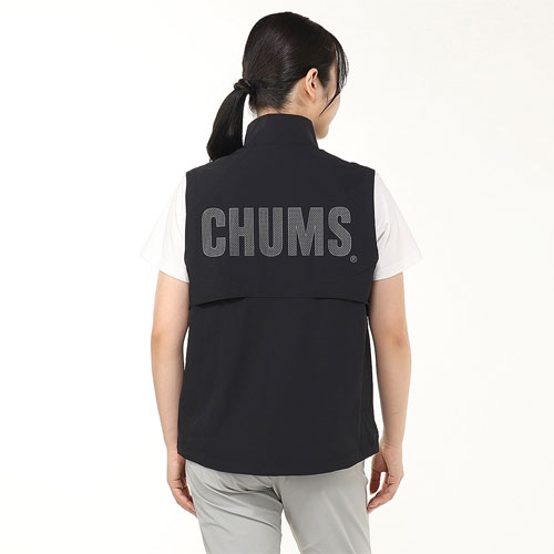 チャムス CHUMS エアトレイルストレッチチャムスベスト（メンズ）CH04-1449