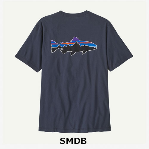 パタゴニア Patagonia メンズ・フィッツロイ・トラウト・Tシャツ M's