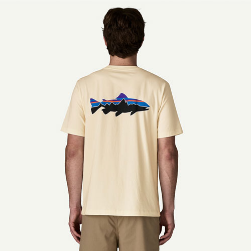 パタゴニア Patagonia メンズ・フィッツロイ・トラウト・Tシャツ M's