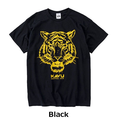 タイガー Tシャツ（メンズ）　カブー KAVU 