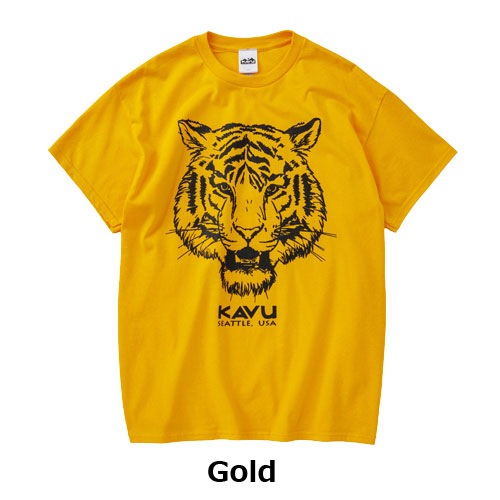 タイガー Tシャツ（メンズ）　カブー KAVU 