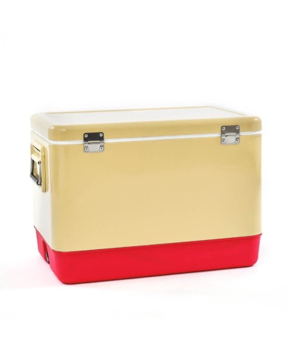 CHUMS - CHUMS チャムス スチールクーラーボックス 54L カーキ Amazon | CHUMS(チャムス) LIKE A BOOBY STEEL COOLER BOX 54L