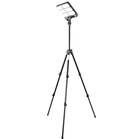 LED充電式ハイブリッド投光器(三脚付)