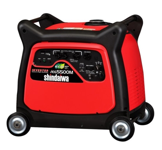 5.5kVA100V/200V防音インバーター発電機