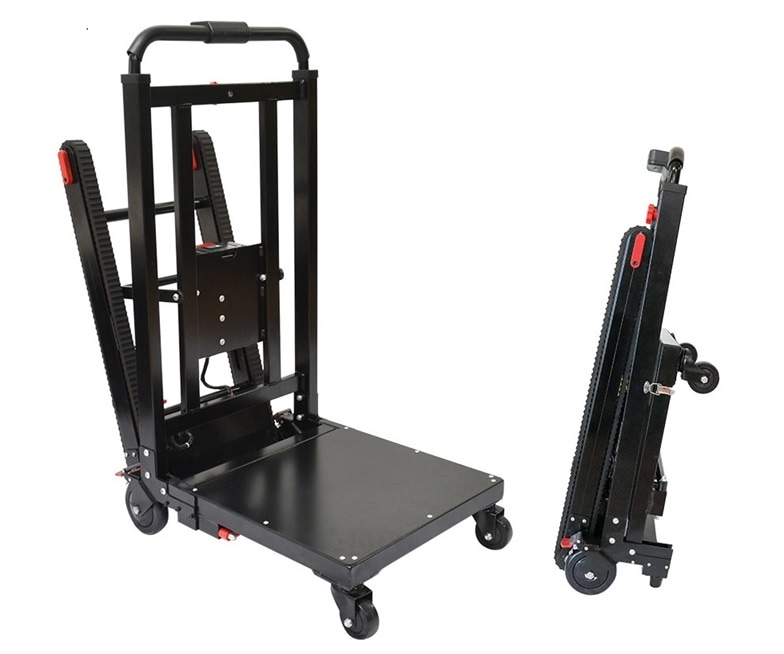 150kg充電式折りたたみ電動階段運搬車