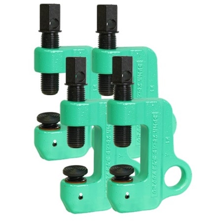 水平親綱用クランプ ×4個セット