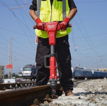 鉄道用充電式インパクトレンチ(レールレンチ) 18V