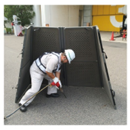 中型ポータブル防音パネル作業用