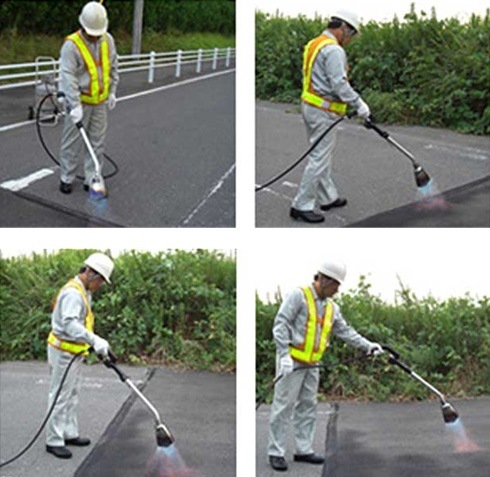 舗装工事専用スマートバーナー