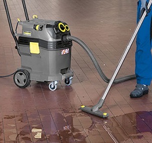 乾湿両用掃除機(自動ちり落とし機能付)100V