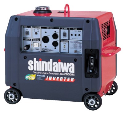 2.6kVA防音ガソリンインバーター発電機