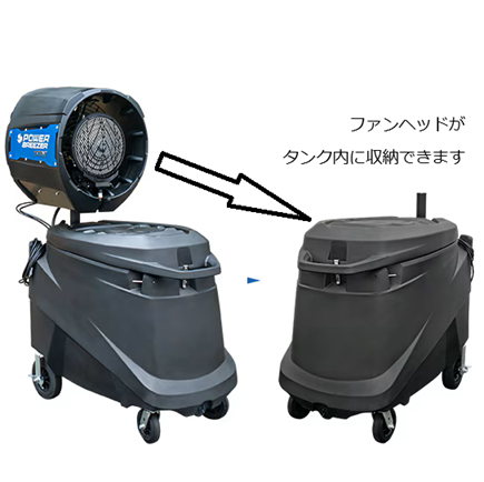 大型ミストファン(パワーブリーザー) 100/200V