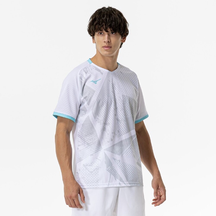 62JAC010 ドライエアロフローゲームシャツ | ミズノ ゲームウェア