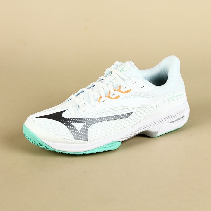 61GB251203 ウエーブエクシード6 OC ホワイト×グリーン | ミズノ