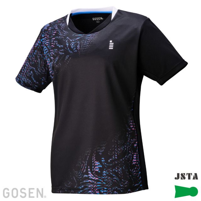 ゴーセン　ゲームシャツ　ウェア　Tシャツ　レディースL テニス　バドミントン t2461.jpg