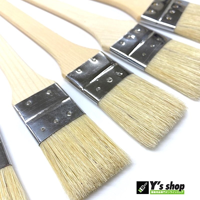 豚毛】 メジ刷毛 5号/8号/10号/12号/15号/20号 ・ 1本/10本セット