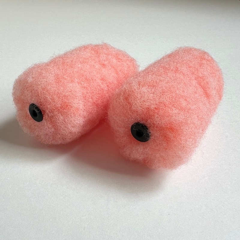 MINIPINK ミニピンクローラー 3インチ・毛丈25mm 10本入／50本SET
