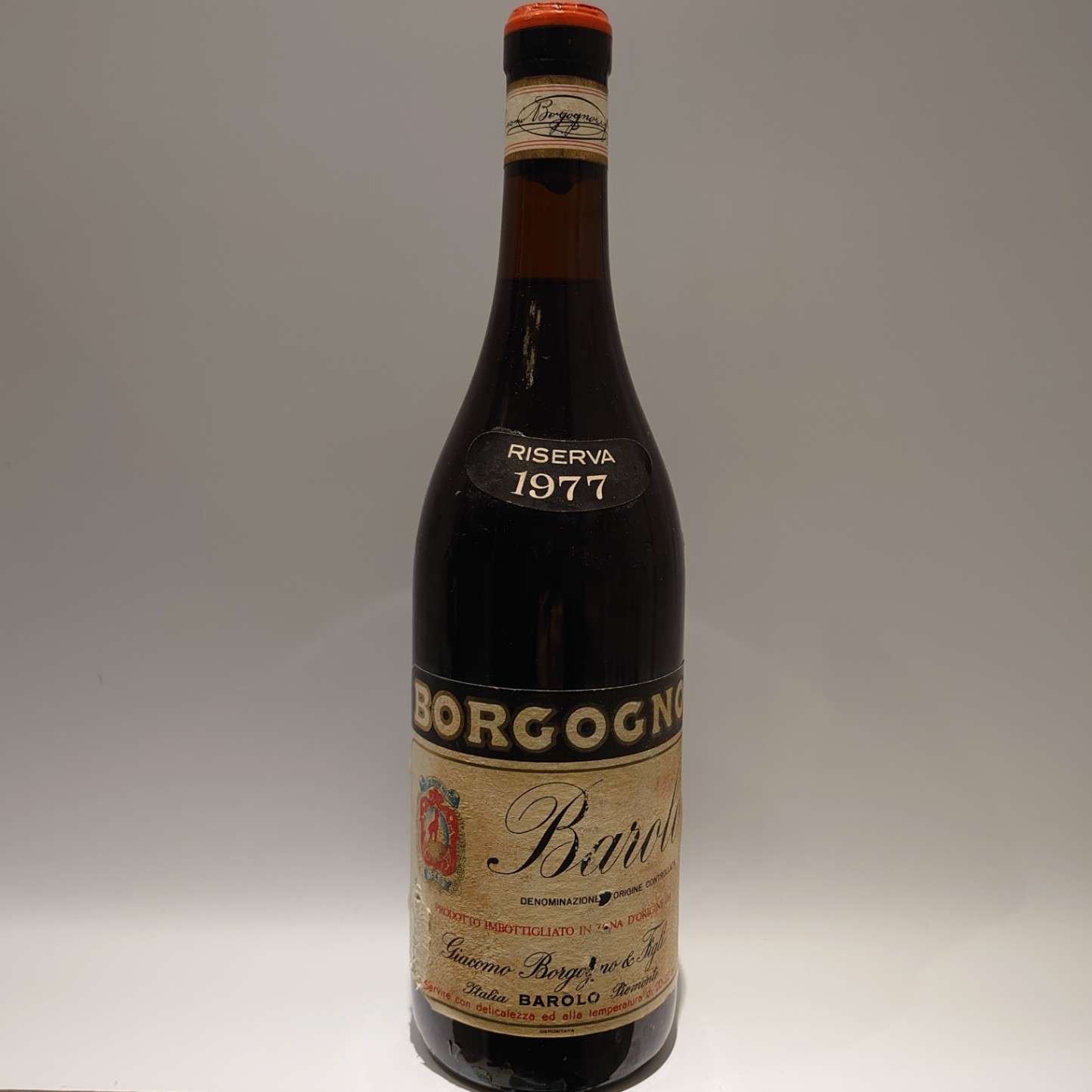 1977バローロ・リゼルヴァ(ジャコモ・ボルゴーニョ) 年代順ヴィンテージ,1970年代 ヴィンテージワインはワイズワインギャラリー銀座