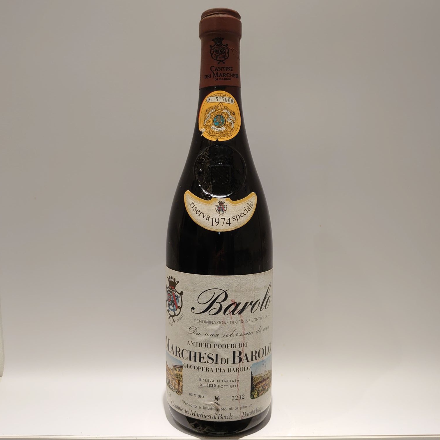 1974 バローロ・リゼルヴァ（マルケージ・ディ・バローロ）
