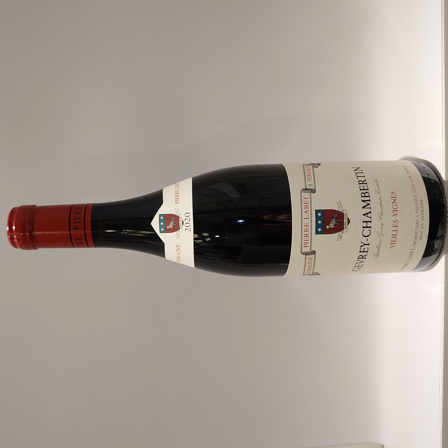 2020 ジュヴレ・シャンベルタン V.V.（ピエール・ラペ）