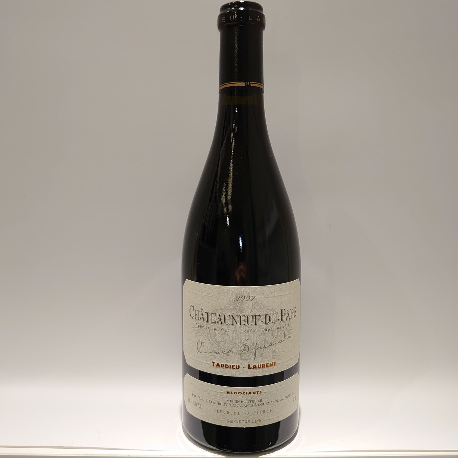 2007 シャトーヌフ・デュ・パプ・キュヴェ・スペシャル（タルデュ・ローラン）