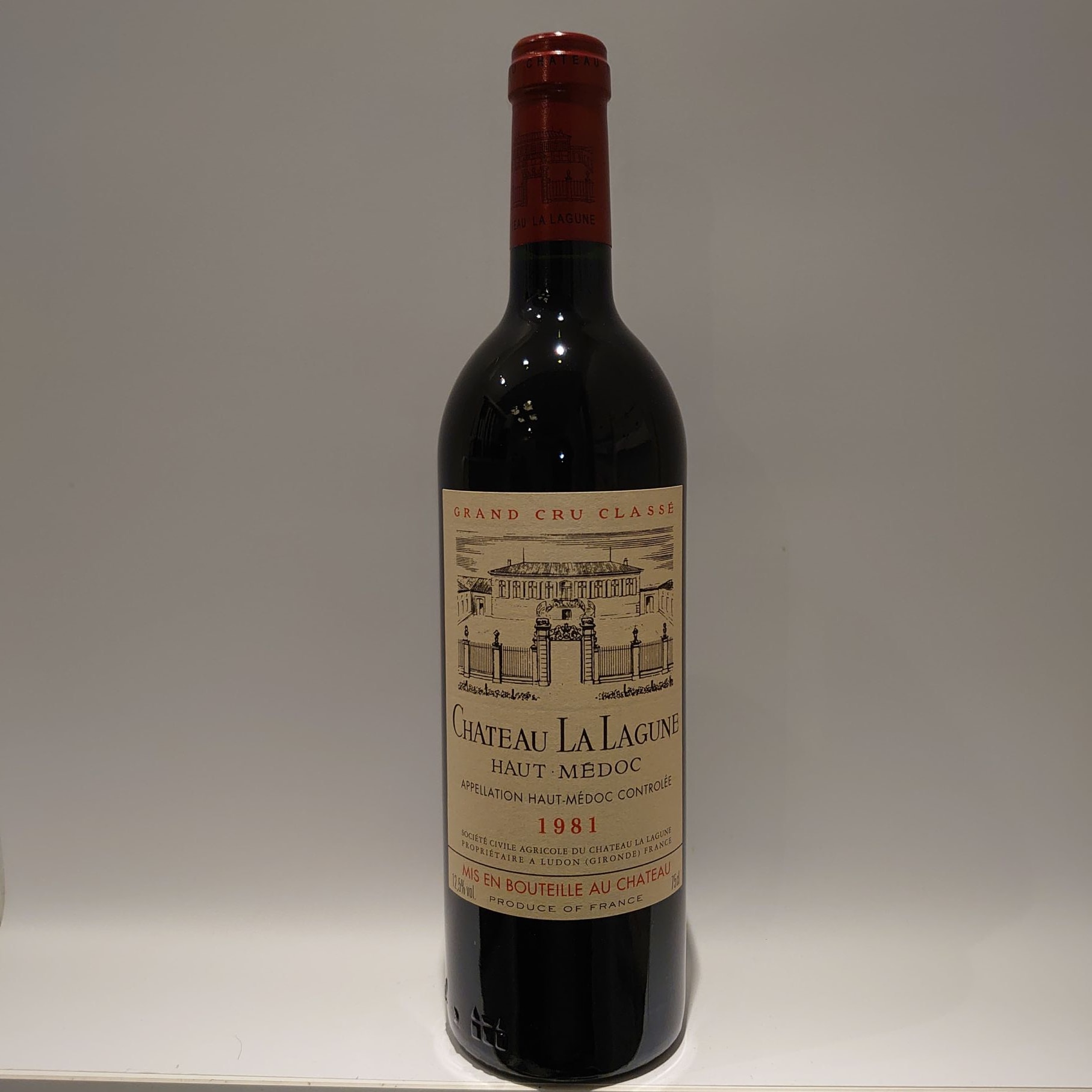 1981 シャトー・ラ・ラギューヌ （オー・メドック）　格付け3級