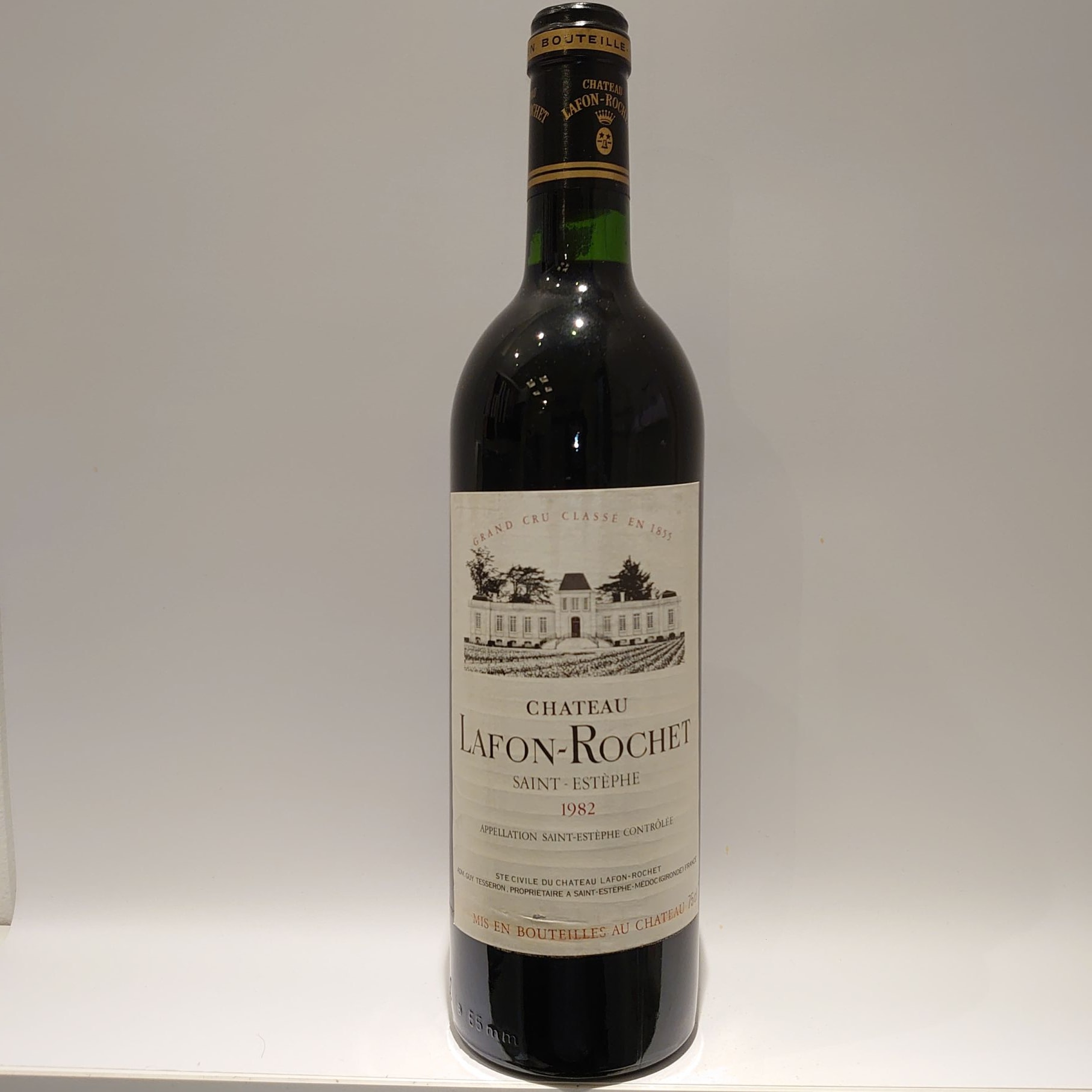 1982 シャトー・ラフォン・ロシェ（サンテステフ4級）