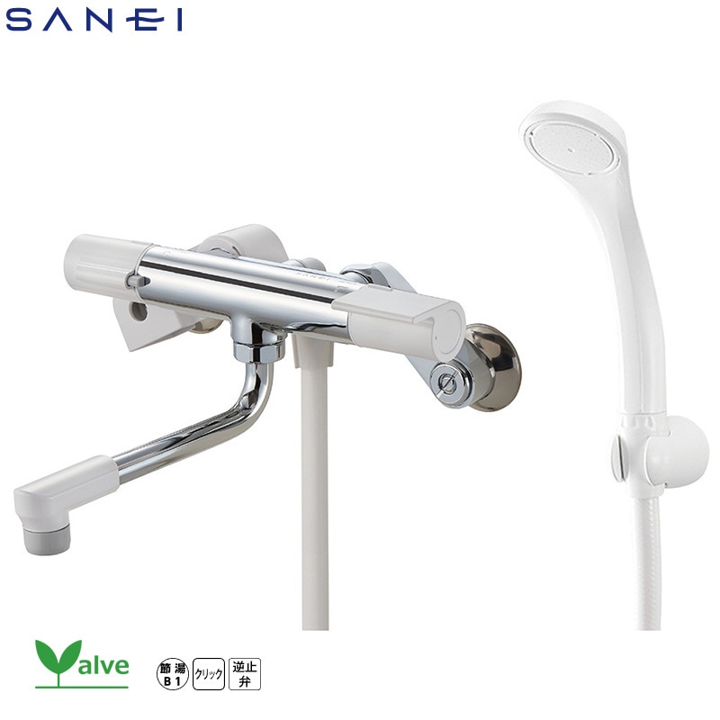 新品未使用　SANEI 浴室サーモシャワー水栓 TOTO KVK ユアサプライムス.com｜SANEI 壁付サーモスタットシャワー混合栓
