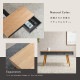 �ơ��֥� 80x40cm ���ȥ졼�� ����Ĵ ���Ф���Ǽ ����ץ� ����� ���󥿡��ơ��֥� �����ơ��֥� ŷ���� �ʥ����� �֥饦�� ��Ω�� ����Բ�