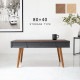 �ơ��֥� 80x40cm ���ȥ졼�� ����Ĵ ���Ф���Ǽ ����ץ� ����� ���󥿡��ơ��֥� �����ơ��֥� ŷ���� �ʥ����� �֥饦�� ��Ω�� ����Բ�