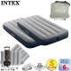 INTEX �������٥å� ���å� CLASSIC DOWNY SET AIRBED 64111 ���󥰥� �����٥åɡ�2 �ԥ�����2 ���ѥϥ�ɥݥ�� �٥åɡ������������� ����꡼�Хå����å� ����ƥå���