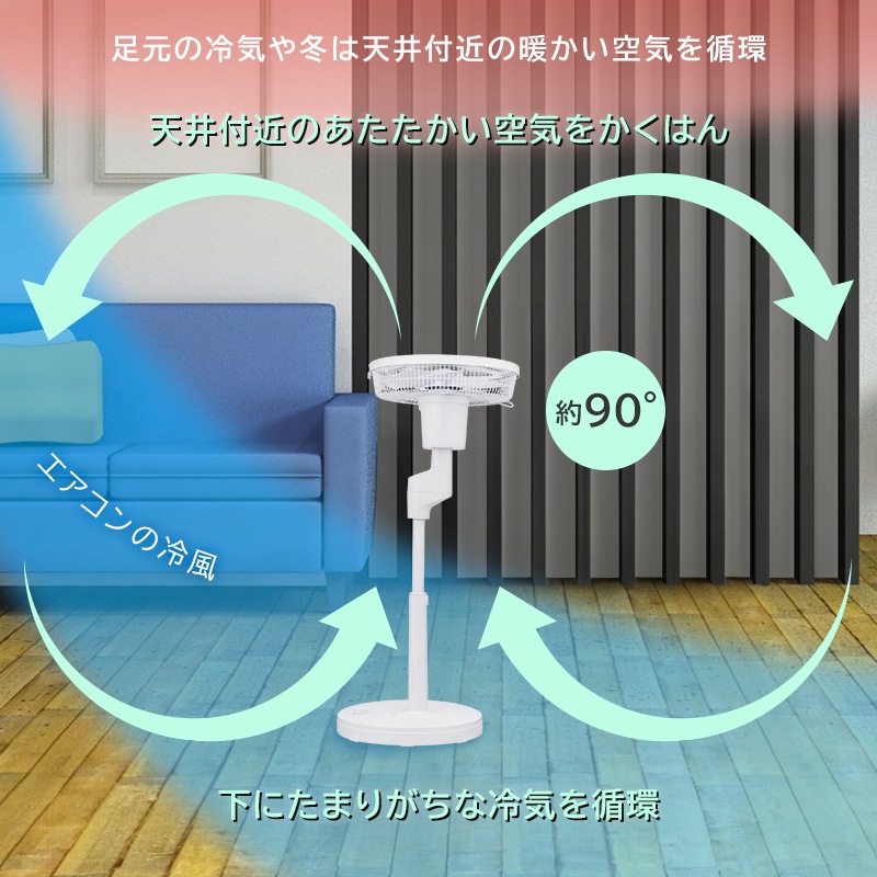 ユアサプライムス.com｜ユアサプライムス リビング扇風機 YKT