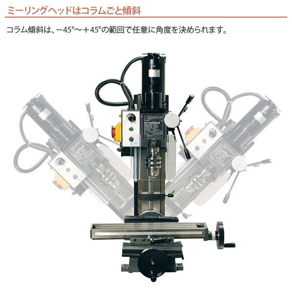 Mr.Meister ミスターマイスター 卓上フライス盤 LittleMilling9 60700 ミニフライス盤 リトルミーリング9 工作機械 代引不可-ユアサプライムス.com