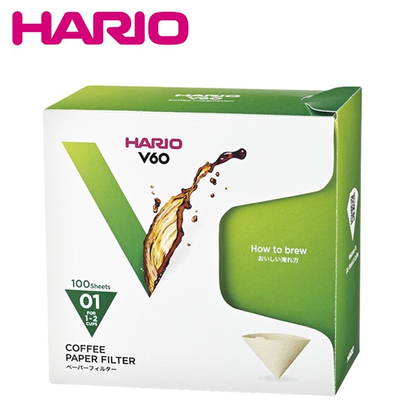 HARIO ϥꥪVCF-01-100MK  12ѡ100 (01Ȣ)  V60ѥڡѡե륿01ߤ餷100Ȣ