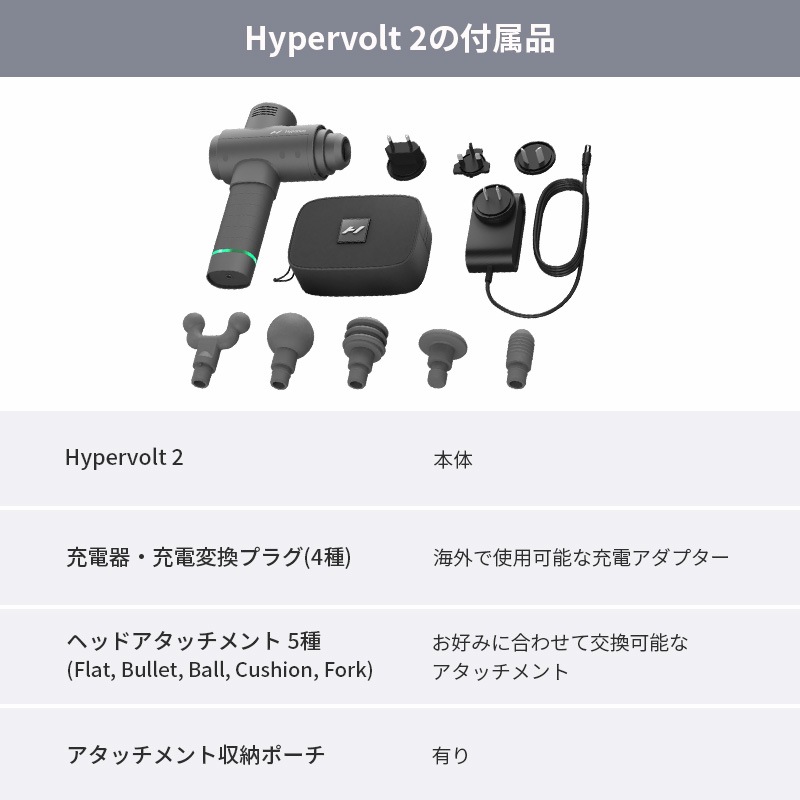 HYPERICE ϥѡ Hypervolt 2 53200-008-00 Hypervolt ϥѡܥ ꡼    å ϥǥ ѥ ߥ   ­ ϥǥޥå㡼 ꡼