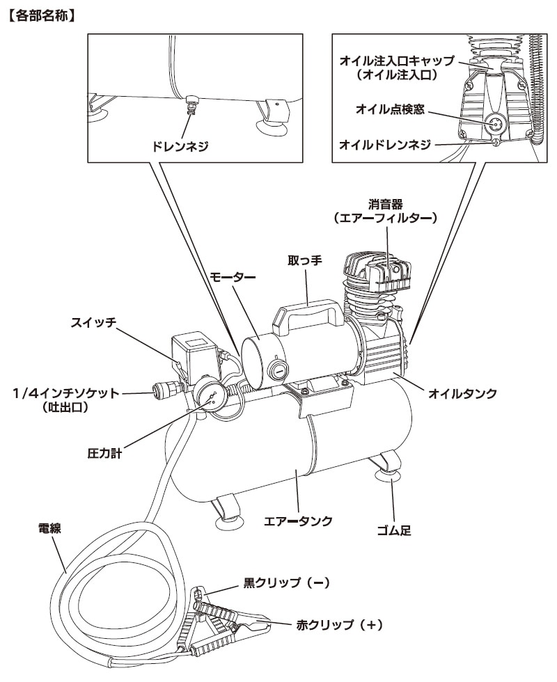 �ʥ��ȥ� DC����������ץ�å��� DC12V DCP-12BC �������̵� ���������� �Хåƥ꡼��ư ���� ���� ��������8L ��ĥ���� ��ĥ���� �������Ÿ����� ��˥�����å��դ� ˡ���͸��� NAKATOMI ����Բ�