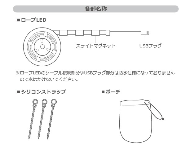 LED #haruruoutdoor YHL-150ALO [1.5m] Ǽդ 楢ץ饤ॹ