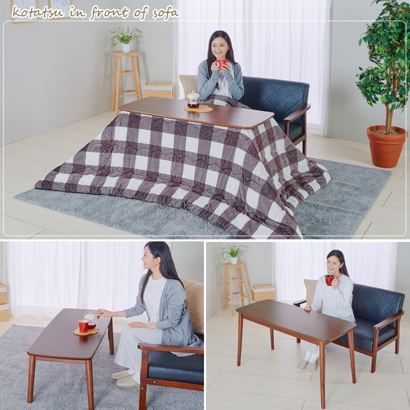 【ゆう】家具調こたつ　テーブル ユアサプライムス.com｜ユアサプライムス こたつテーブル 長方形