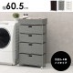 ���ɥ꡼�������� ���̼�Ǽ 5�� ��60.5cm �磻�ɥ����� ʬ������ʪ��å� ���㥹�����դ� �������ʥ饿��Ĵ �����Ф�4�� ��ּ�Ǽ �ۥ磻�� �������֥饦�� ���졼 ����Բ�