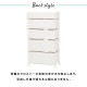���ɥ꡼�������� ���̼�Ǽ 5�� ��60.5cm �磻�ɥ����� ʬ������ʪ��å� ���㥹�����դ� �������ʥ饿��Ĵ �����Ф�4�� ��ּ�Ǽ �ۥ磻�� �������֥饦�� ���졼 ����Բ�