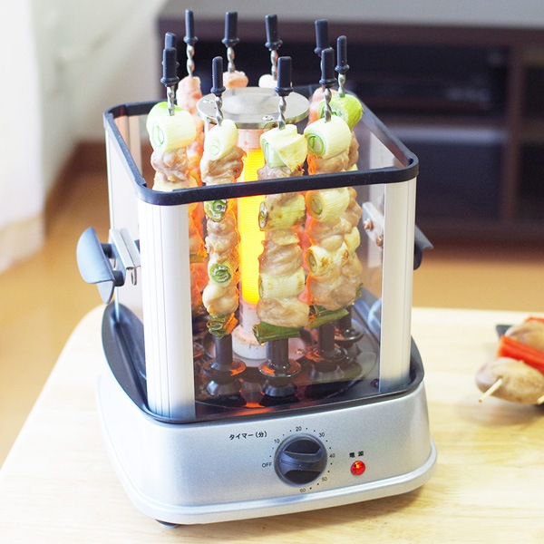 やきとりメーカー Amazon.co.jp: THANKO まわって美味しい！無煙でうれしい