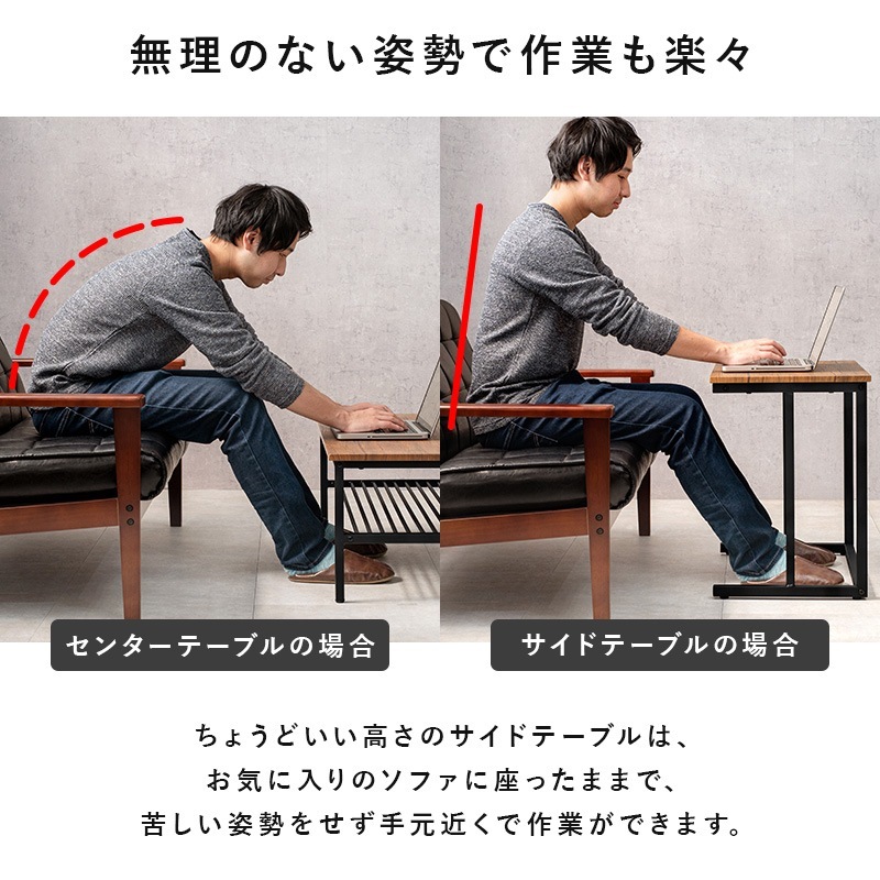 �����ɥơ��֥� 60x39cm �ѷ� ���ե��ơ��֥� �ǥ��� �٥å� ����ơ��֥� ����Ĵ �����㥹�����դ� ���� �֥饦�� �ۥ磻�� ��Ω�� ����Բ�