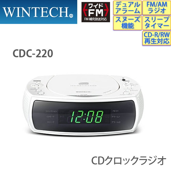 CDץ졼䡼 CDC-220 CDå饸磻FMб饸 WINTECH/ƥå