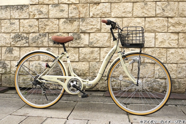 小学生女の子自転車26インチマイパラス M-509 PRINTEMPS ユアサプライムス.com｜MYPALLAS マイパラス 折り畳み自転車 M