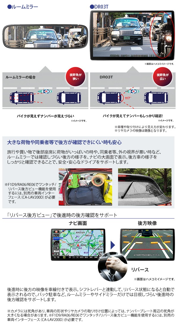 最高級 CA-DR03HTD ドライブレコーダー Panasonic - ドライブレコーダー