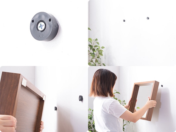 ユアサプライムス.com｜ウォールミラー 小物が収納できる 壁掛け