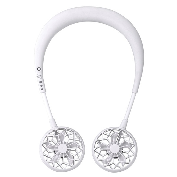 SPICE�����ѥ��� ���֥�ե��� �ϥ󥺥ե꡼ �ݡ����֥� ������ Wfan DF201WH �ۥ磻��