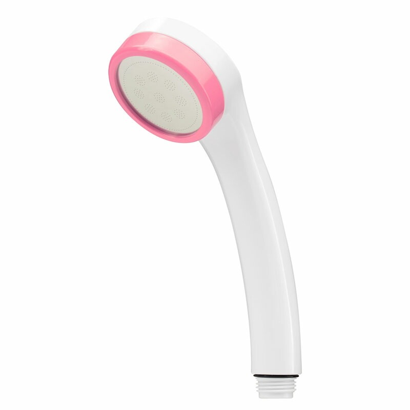 ユアサプライムス.com｜シルキーシャワーヘッド ピンク 節水