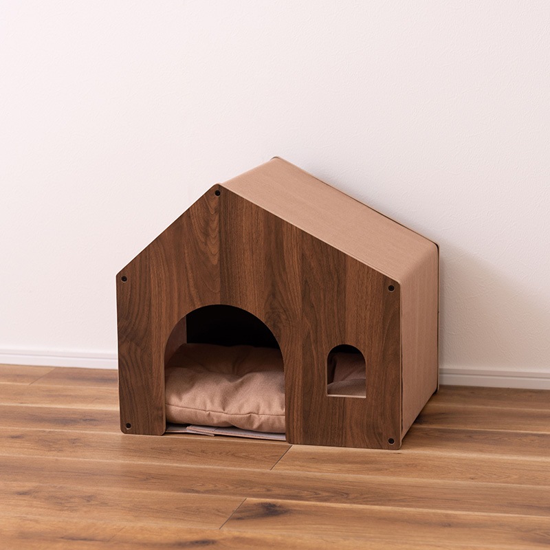 ユアサプライムス.com｜ペットハウス ペットクッション 猫 小型犬 木製